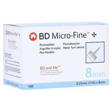BD MICRO-FINE+ 8 Pen-Nadeln 0,25x8 mm (PZN 06941904)
