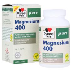 DOPPELHERZ Magnesium 400 pure Kapseln (PZN 16834747)