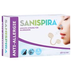 SANISPIRA Nasenfilter Anti Allergie Gr.L (PZN 16395963)