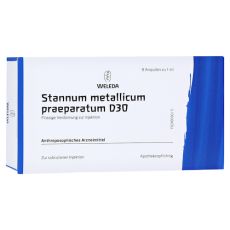 STANNUM METALLICUM praeparatum D 30 Ampullen (PZN 01626552)