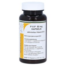 P-5-P 50 mg aktiviertes Vitamin B 6 Kapseln (PZN 11169251)