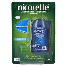 nicorette freshmint 2 mg Lutschtabletten gepresst (PZN 09633899)
