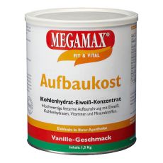 MEGAMAX Aufbaukost Vanille Pulver (PZN 00815558)