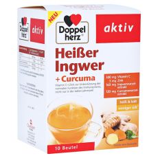 DOPPELHERZ heißer Ingwer+Curcuma Beutel (PZN 16528677)