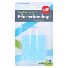UM PFLASTERBANDAGE 6 cmx5,5 m hellblau (PZN 13331359)