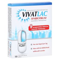 VIVATLAC SYNBIOTIKUM magensaftresistente Kapseln (PZN 17195433)