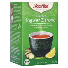 YOGI TEA Grüntee Ingwer Zitrone Bio Filterbeutel (PZN 09688156)