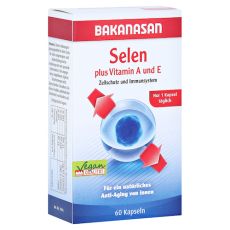 BAKANASAN Selen plus Vitamin A und E Kapseln (PZN 11617784)