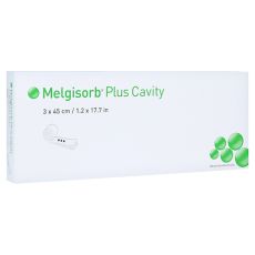MELGISORB Plus Cavity Alginat 3x45 cm Tamponade (PZN 09932685)