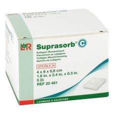 SUPRASORB C Kollagen Wundverb.0,8x4x6 cm (PZN 00433130)