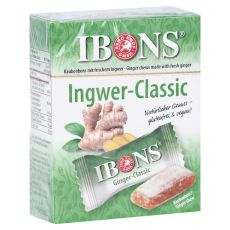 IBONS Ingwer Classic Box Kaubonbons (PZN 16884515)