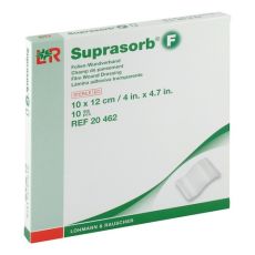 SUPRASORB F Folien Wundverb.10x12 cm steril (PZN 00433012)