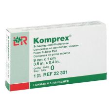 KOMPREX Schaumgummi Kompr.Gr.0 nierenf. (PZN 00591024)