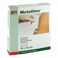 METALLINE Kompressen 10x12 cm steril (PZN 00635359)