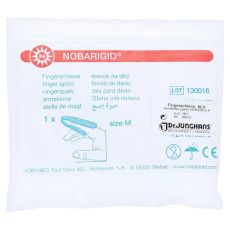FINGERSCHIENE ALU Gr.M geschl.gepolst.vorkonfekt. (PZN 09897316)