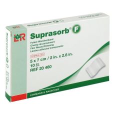 SUPRASORB F Folien Wundverb.5x7 cm steril (PZN 00432998)