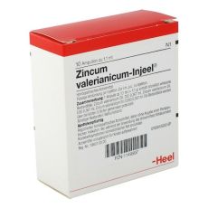ZINCUM VALERIANICUM INJEEL Ampullen (PZN 01149997)