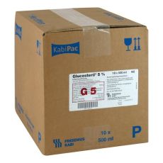 GLUCOSTERIL 5% Plastikflasche Infusionslösung (PZN 00424757)