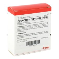 ARGENTUM NITRICUM INJEEL Ampullen (PZN 00067814)