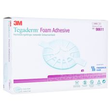 TEGADERM Foam Adhesive FK 10x11 cm oval 90611 (PZN 06917231)
