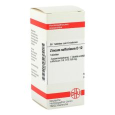 ZINCUM SULFURICUM D 12 Tabletten (PZN 00547106)