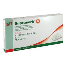 SUPRASORB A Calciumalginat Kompr.10x20 cm (PZN 00432946)
