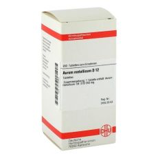 AURUM METALLICUM D 12 Tabletten (PZN 02110945)