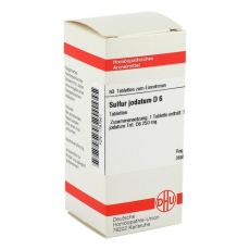 SULFUR JODATUM D 6 Tabletten (PZN 01787551)