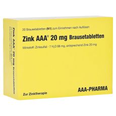 Zink AAA 20mg (PZN 00975606)