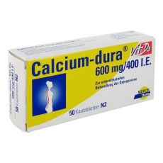 Calcium-dura Vit D3 600mg/400 I.E. (PZN 01845739)