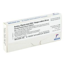 ARNICA PLANTA tota D 20/Vespa Crabro D 6 aa Amp. (PZN 01618601)