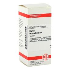 CARBO VEGETABILIS D 4 Tabletten (PZN 01763898)