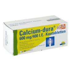 Calcium-dura Vit D3 600mg/400 I.E. (PZN 01845745)