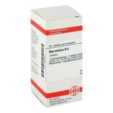 NUX VOMICA D 4 Tabletten (PZN 01780796)