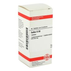 SULFUR D 30 Tabletten (PZN 01787255)