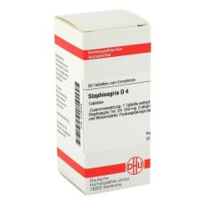 STAPHISAGRIA D 4 Tabletten (PZN 02106458)