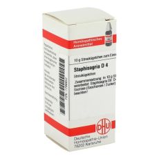 STAPHISAGRIA D 4 Globuli (PZN 01786652)
