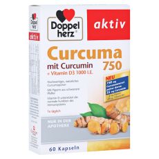 DOPPELHERZ Curcuma 750 Kapseln (PZN 15889806)
