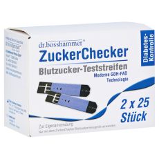 ZUCKERCHECKER Blutzucker Teststreifen (PZN 09278398)