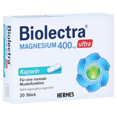 Biolectra Magnesium 400 mg ultra Kapseln (PZN 10043625)