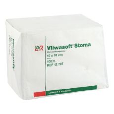VLIWASOFT Stoma Kompressen 10x10 cm 4fach (PZN 02269284)