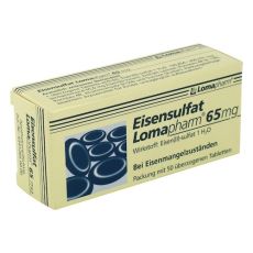 Eisensulfat Lomapharm 65mg (PZN 02750538)