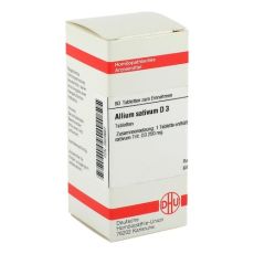ALLIUM SATIVUM D 3 Tabletten (PZN 02624667)