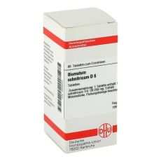 BISMUTUM SUBNITRICUM D 6 Tabletten (PZN 02626643)