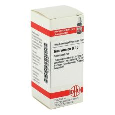 NUX VOMICA D 10 Globuli (PZN 02638586)