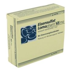Eisensulfat Lomapharm 65mg (PZN 02750544)