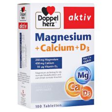 Doppelherz aktiv Magnesium + Calcium + D3 (PZN 00773216)