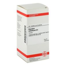 ARGENTUM METALLICUM D 6 Tabletten (PZN 02811748)