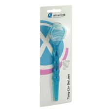 MIRADENT Zungenreiniger Tong-Clin de L.blau trans. (PZN 02172567)