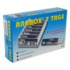 ANABOX 7 Tage Wochendosierer blau (PZN 02528432)